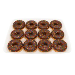 Donut Chocolate 12ud D/Leche y granas